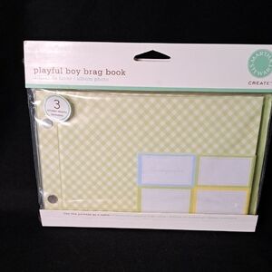 NWOT Boy Brag Book Photo Album